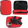 Navitech Red Action Camera Hard Case For The DBPOWER EX7000 Action Camera