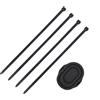 Staffa Fissa per Xiaomi Tag Mount on per Bici Nero 7,5cm x 5,5cm x 1cm
