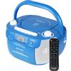 Retekess TR621P Lettore CD Boombox Portatile, AM FM Radio, Stereo con Radio, Con