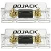 BOJACK 2 pezzi 400A portafusibili ANL con guscio trasparente e 2 pezzi 400 Amp 3