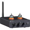 Fosi Audio P3 Hi-Fi Tubi Preamplificatore, Home Audio Mini Amplificatore a Valvo