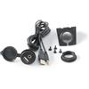 Cavo Prolunga USB 3.0 e 3.5mm AUX per Supporto Cruscotto Auto Camper per moto