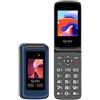 Qubo GSM Telefono Cellulare per Anziani,Flip phone Telefoni Cellulari Tasti Gran