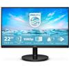 Philips Monitor 22" ( LED 1920x1080 FULL HD 75Hz ) V LINE Black 221V8A 00