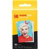 KODAK 5,1x7,5 cm (2x3") Carta fotografica ZINK adesiva (20 fogli), Compatibile c