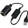 Lampa 38984 Trasformatore Porta USB > Presa 12V