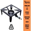 Fornellone a gas fornello da campeggio in accaio bruciatore ghisa 40x40X pesante