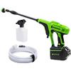 Greenworks G24PW Idropulitrice a Batteria - 24 Bar, 180 L/ora, 300W con Bottigli