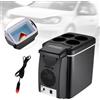 Frigorifero portatile da 6 litri, mini congelatore per escursionismo, 12V,