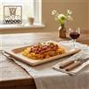 NEW MOTTINOX Vassoio Scifetta in Legno di Faggio 50 x 25 x 2,2 cm