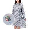 Maison Kitsune Floral Print Twill Dress LW01607WF4017 157871173 [U]