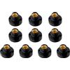 Portalampadina E14 100-230V Adattatore Nero LED Convertitore Lampadina Fissaggio