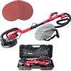 Arebos Levigatrice per cartongesso 750W | Levigatrice a collo lungo Ø225mm con s