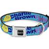 Peanuts Dog Collar PNTM-PEANUTS Title Logo Full Color Black/White PEANUTS Charlie Brown