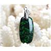 JM-IMPORT Giada Omfacite 25 Carati - Ciondolo Cabochon Pietra Naturale - Italia / FF60
