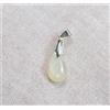 JM IMPORT Pietra Luna Bianca 9.5 Carati - Pendente Cabochon Pietra Naturale - Tanzania