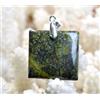 JM-IMPORT Jasper "Dragon Blood" 48 Carati - Pendente Cabochon Pietra Naturale - Australia