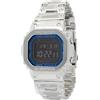 Casio Orologio Casio G-Shock Solare GMW-B5000D-2 Quadrante Grigio e Blu da Uomo