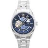 Orient Orologio Orient Automatico Casual RE-AV0132L Quadrante Grigio Blu da Uomo