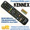 BRAVO TELECOMANDO UNIVERSALE per TV DVD BD COMBI KENNEX SCEGLI MODELLO