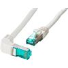 ‎EFB EFB RJ45 Patch Cable S/FTP Cat.6A LSZH One-Side 90° Angled Grey