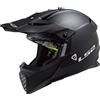 LS2, Casco cross moto Fast evo blackmat, XXL