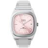 Timex Orologio Timex TW2Y66800 1983 E-LINE ristampa acciaio inossidabile rosa NUOVO