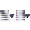 100 Pezzi Intimo Non Tessuto Mutandine Slip Utili Per Travel Hotel Spa Blue