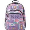 Totto Zaino unisex per ragazzi Crayoles