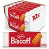 Biscoff Lotus Biscotti caramellati Non OGM e vegani 250 g Confezione da 10 Caramello