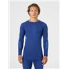 UYN U100327 DIMENSYON UW LG_SL T-Shirt Uomo Blu/Blu/Bianco M