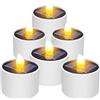 NEOVSUNY CANDELE SOLARI PER ESTERNI TREMOLANTI LUCE SOLARE DECORATIVE PER GIARDINO E PATI