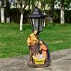 Statua Della Sacra Natività, Luce Solare, Illuminazione Decorativa Da Giardino,