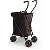Carrello Spesa Pieghevole Lavabile Trolley Portaspesa Grande Capacità