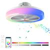 TOPBOS PLAFONIERA LED VENTILATORE DA SOFFITTO TIMER SILENZIOSO MUSICALE