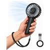 Does not apply Ventilatore Mini Portatile [Incl. Cavo USB-C & Cinghia] Portatile 1800Mah USB-C