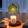Kjixyung Lampada Scaldacandele Elettrica Timer Dimmer Vintage Verde | Scaldacandele elett