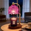 Kjixyung Lampada Scaldacandele Elettrica Timer Dimmer Vintage Viola | Scaldacandele elett