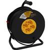 Globex Prolunga Elettrica Avvolgicavo 4 Prese Cavo mt. 50 - OXP-19GI