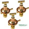 X3 REGOLATORE GAS GPL ALTA PRESSIONE A TARATURA VARIABILE 0-4 BAR 8 KG/H BOMBOLA
