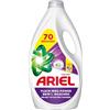 Ariel Detersivo Liquido 70 Lavaggi Color+ Macchia Power al primo lavaggio, anche in acqua fredda
