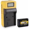 PATONA Batteria Patona + caricabatteria Synchron LCD USB per Sony HDR-PJ780E