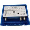 Vsnetwork AMPLIFICATORE ANTENNA TV DA PALO FILTRO LTE/5G GUADAGNO 42DB PER SEGNALE OTTIMAL