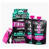 Muc-Off Kit Tubeless Completo per Biciclette Tubeless Ready, DH Wide - Include Nastro Tubeless, Pezze Riparazione Tubeless, Valvole Tubeless e Liquido Tubeless