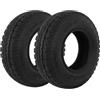 Ecovelo' 2 Pneumatici 4.00-8 Pneumatici Rinforzati 4 PR Per Ruote Carrello Appendice Rimorchio Barca Rimorchietto