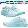 Asics WMNS Gel-Resolution X Light Blue Oasis Green 1042A279-402 taglia donna