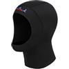 Cappuccio in neoprene da 1 mm per muta subacquea, per uomo e donna, con