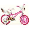 Dino Bikes BICI DA BAMBINA MISURA 16" ART. 616G-02BA BICICLETTA DINO BIKES DA BIMBA BARBIE