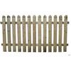 HOMEGARDEN RECINTO STACCIONATA RECINZIONE GIARDINO LEGNO PINO IMPREGNATO STECCATO 180X100H