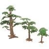 3 Pcs Albero Finto Miniatura Modello Alberi Arredamento Di Finti